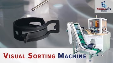 Visual Sorting Machine  Elastic band hose clamps #sortingmachine