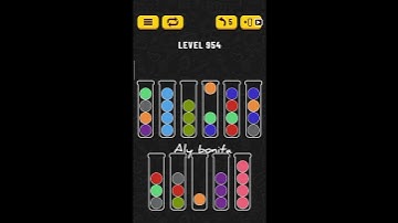 ball sort puzzle level 954