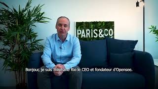 Le Swave presents Stéphane Rio, CEO and founder of Opensee