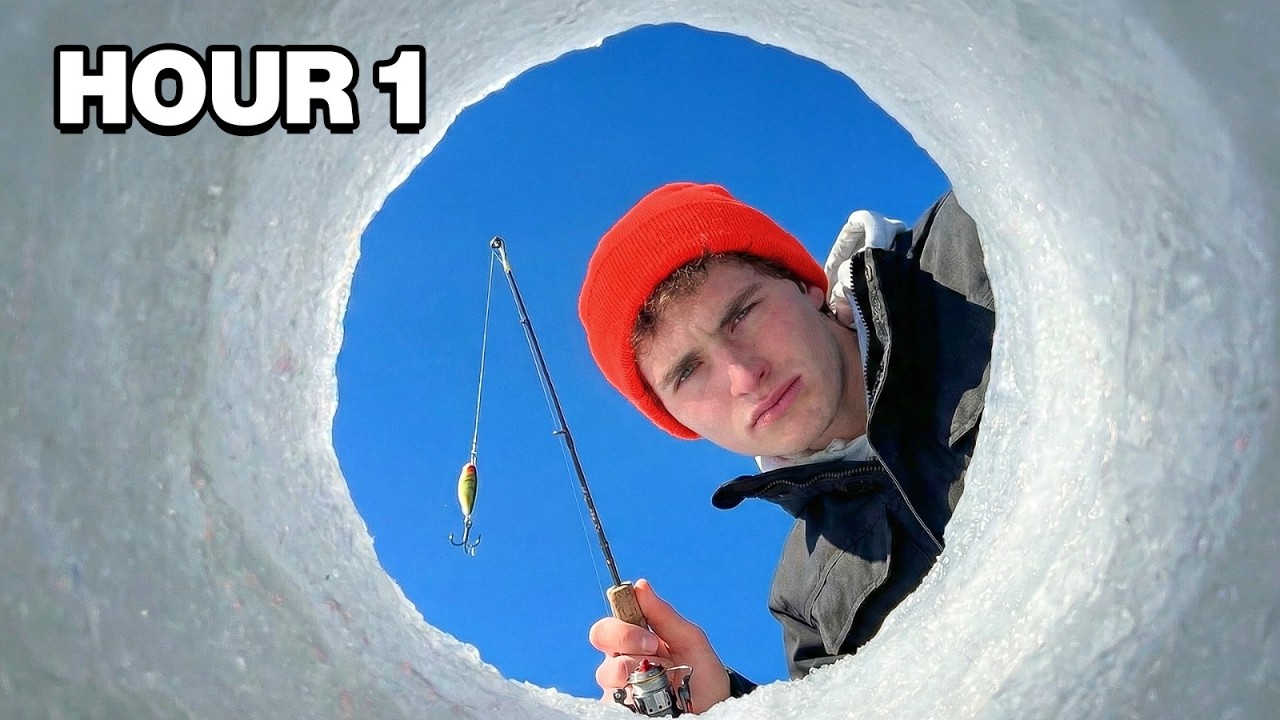 I Tried Ice Fishing for a MONSTER!