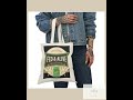 Sourdough Baker Tote Bag, Fed &amp; Alive Canvas Farmers Market Bag