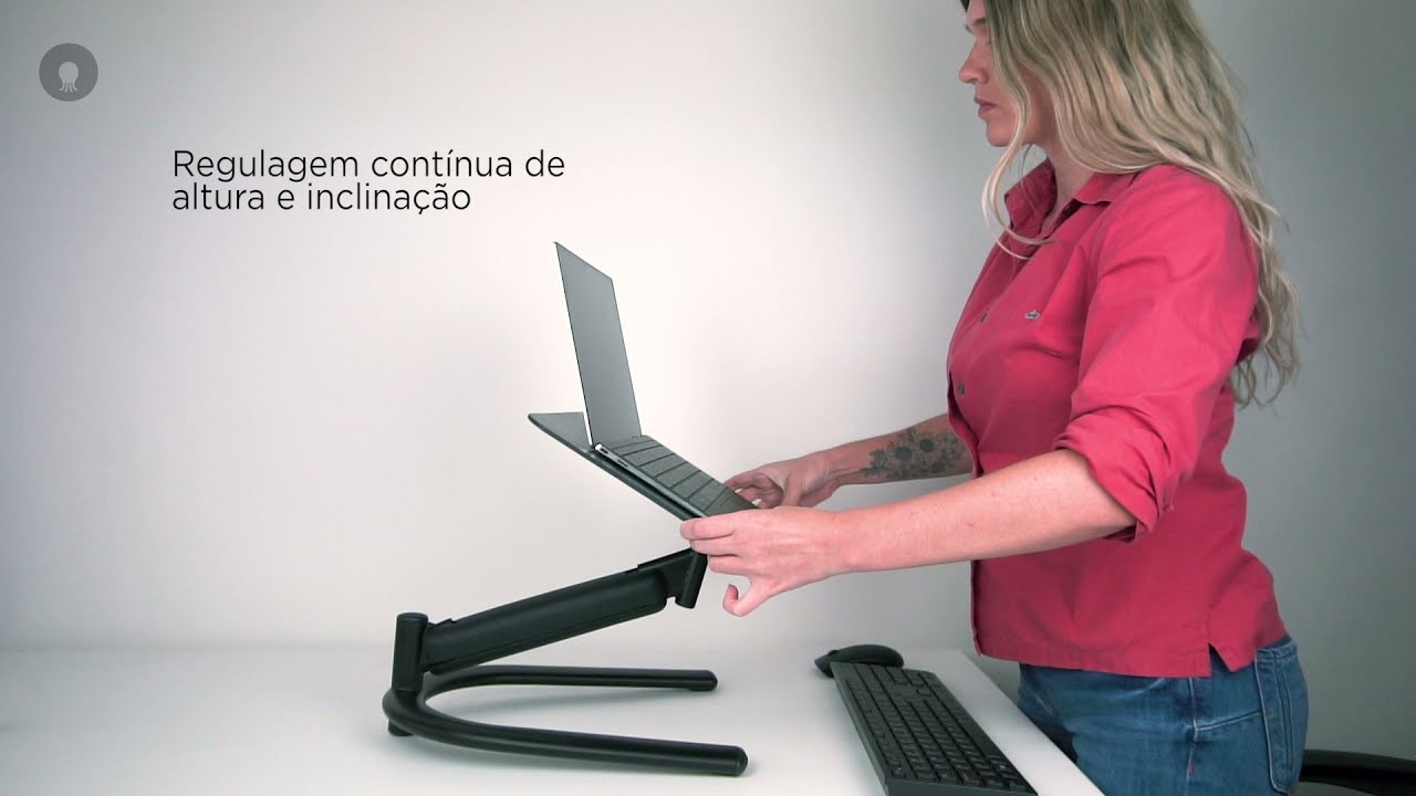 Suporte Octoo Articulado para Monitor e Notebook – ClipwayN1