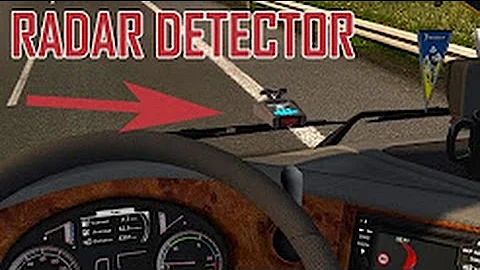 ETS 2 MODS: Radar Detector