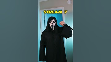 SERIAL KILLER revealed to be DEMONIC ENTITY 😱 #horrorshorts #creepy #skit #scream6 #ghostface
