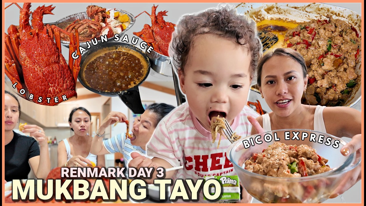 FOODTRIP TAYO NGAYONG MAULAN NA ARAW! BICOL EXPRESS, CAJUN SEAFOOD! ANG SARAP! ❤️ | rhazevlogs