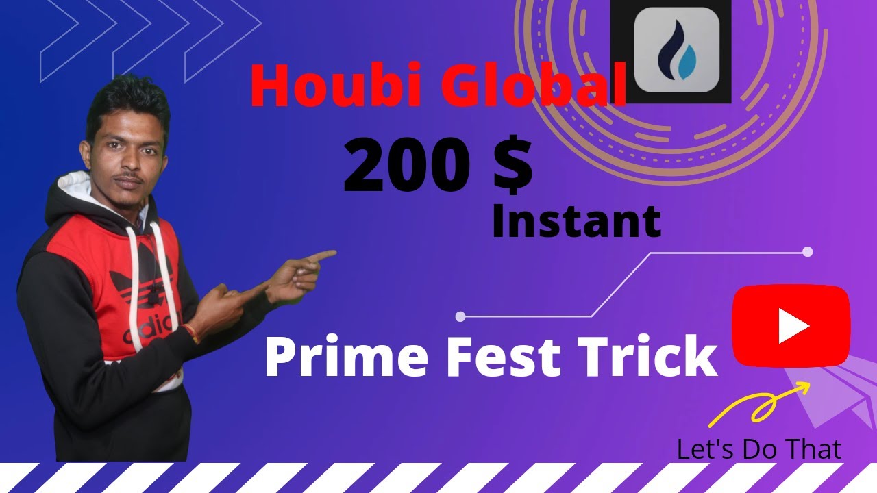 200$ Instant withdrawal Airdrop || Huobi Global Prime Fest Complet Process || Huobi pro Mystery Loot