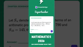 JEE Question of the Week – 42 | Dreambridge Superteacher | #shorts