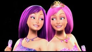 Video thumbnail of "Barbie La Princesse Et La Pop Star - Me Voici/Les Princesses Veulent Juste Du Fun"
