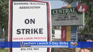 Banning Teachers On Strike For First Day Of School