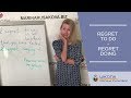Английская грамматика с Мариной Русаковой: Regret to do - Regret doing