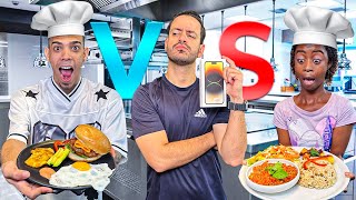 EL MEJOR COCINERO GANA UN IPHONE!!