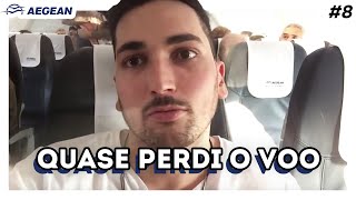 O que fazer no aeroporto da Grécia? #8 Voando de Aegean da Alemanha para Atenas!