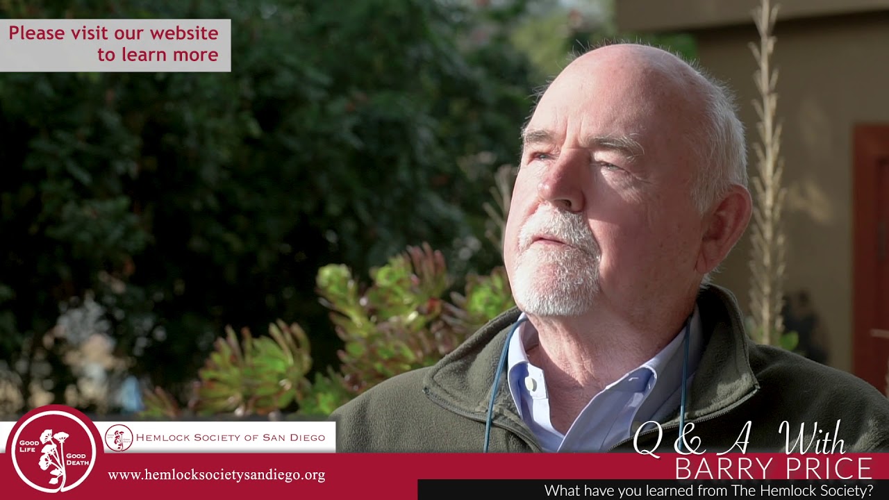 What Have You Learned from the Hemlock Society of San Diego?