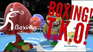 Mario and Sonic Rio 2016 Boxing - Gameplay - Nintendo Wii U screenshot 3