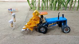 diy tractor Spading Machine | tractor ploughing | graziosi ambrogio | @Mini Creative | sahil ips