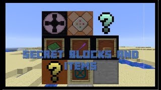 [EN] Minecraft - Secret Blocks & Items!