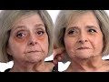 How to use an orange color corrector for dark circles over 75  nikol johnson