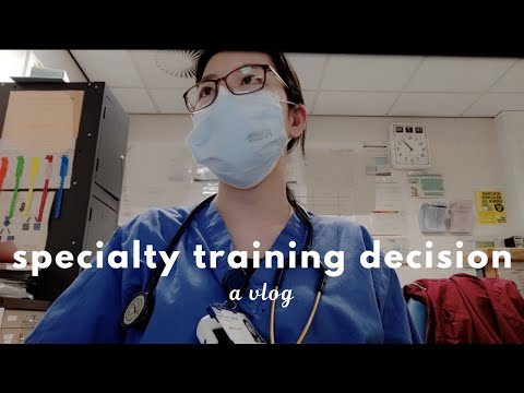 specialty training decision: short vlog