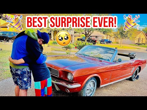 Surprising my Stepson with his DREAM CAR!