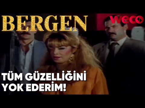 TÜM GÜZELLİĞİNİ YOK EDERİM! | Acıların Kadını Bergen (1987/Dram) | Yerli Film