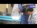 62 cold lamination machine working