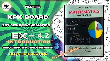 Arithmetic Mean (Introduction) | Unit-4 | Ex-4.2 |1st year Maths, Kpk Board | 2024 | #maths