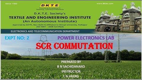 Class B SCR Commutation