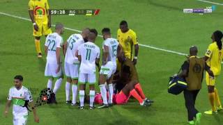 ملخص مباراة الجزائر وزيمبابوي 2 2 شاشة كاملة  كاس امم افريقيا 2017  HD