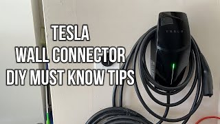 Tesla Wall Connector Tips Nobody Tells You For DIYers Tesla Wall Connector Installation Tips No One Is Telling You
