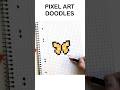 Mini Pixel Art Doodles Ideas #pixelart #drawing #art #doodles #doodle #love