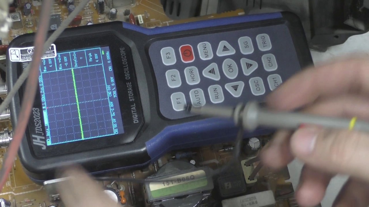 lg cf-21d20 (шасси MC-64A) долго включается, заужен растр. Быстрый ...