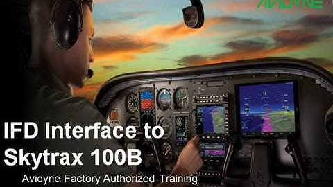 IFD interfaced with a Skytrax 100B