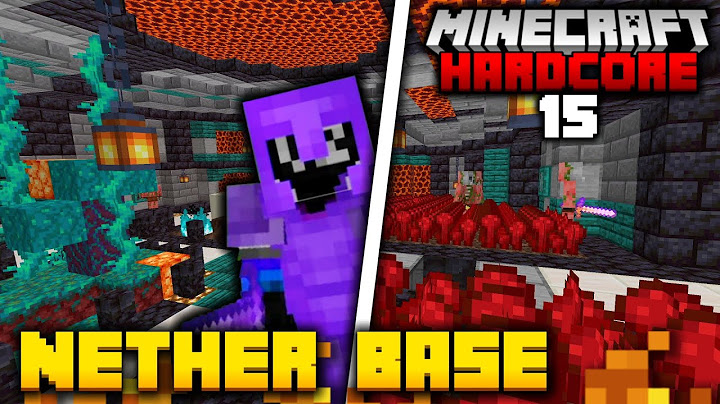 My Ultimate Nether Base in Hardcore Minecraft (#15)