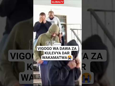 VIGOGO 7 WA DAWA ZA KULEVYA DAR WAKAMATWA Breaking Globaltv Dawazakulevya Tanzania Shortvide 