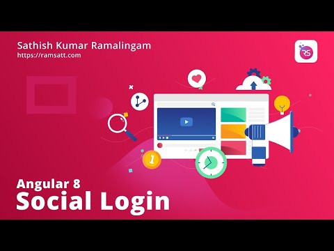 Angular 9 Social Login Application | Sathish Kumar