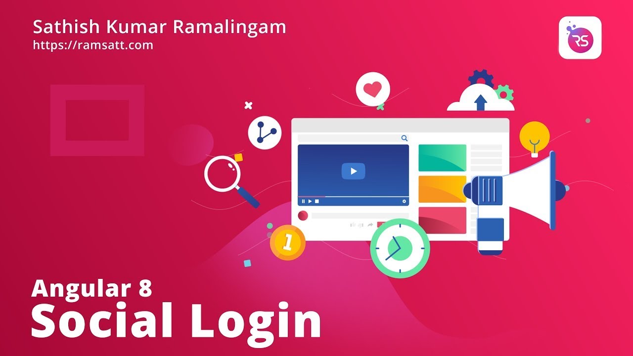 Angular 9 Social Login Application | Sathish Kumar - YouTube