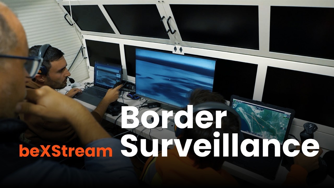 Drone Surveillance for Border Security | Managing UAV Fleets with beXStream