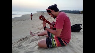 A LA ORILLA DE UN PALMAR VERSIÓN UKULELE OCEANA CASTAÑEDA Y ANDREI DELGADILLO