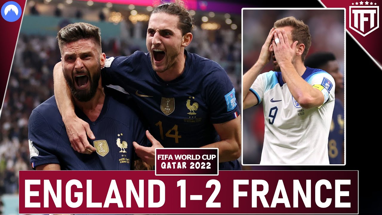 KANE BOTTLES IT ENGLAND OUT England 1 2 France FIFA World Cup KANE BOTTLES IT ENGLAND OUT England 1 2 France FIFA World Cup