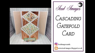 5x7 Cascading Gatefold Card