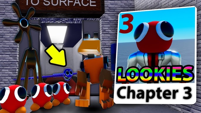 CHAPTER 3 FIM DO AZUL BABÃO NOVO FINAL RAINBOW FRIENDS CAPÍTULO 3 NOVOS  MONSTROS NOVOS JUMPSCARES 