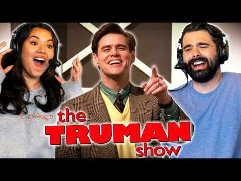 THE TRUMAN SHOW SURPRISED US! The Truman Show Movie Reaction FIRST TIME WATCHING! Jim Carrey