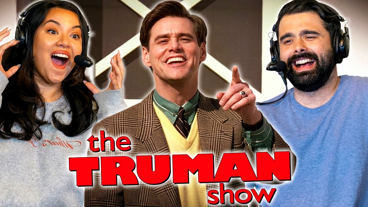 THE TRUMAN SHOW SURPRISED US! The Truman Show Movie Reaction FIRST TIME WATCHING! Jim Carrey