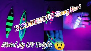 Metal Jig GID (Menyala dalam Gelap) VS Metal Jig UV Bright (Memanfaatkan sinar matahari) //Senter UV screenshot 3