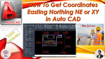How to get Coordinates in AutoCAD | Easting and Northing Coordinates | How to Display Coordinates