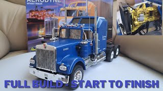 Building the Kenworth W900: 1/25 Scale Model Kit by Revell