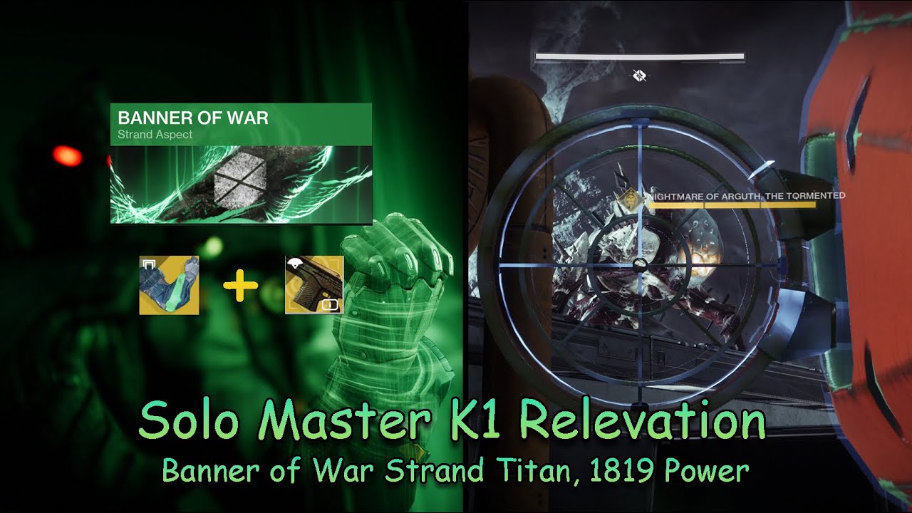 Banner of War Aspect = Unkillable Titan Destiny 2 Season of the Witch YouTube Banner of War Aspect = Unkillable Titan Destiny 2 Season of the Witch YouTube