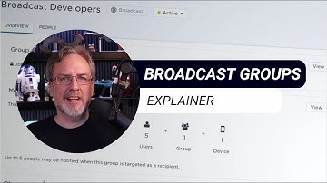 xMatters Support - Broadcast Groups