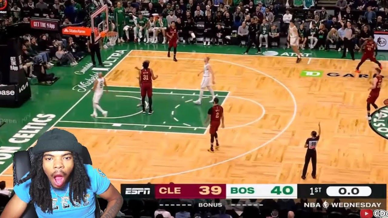THEY WERE MAKING ANYTHING!! Celtics vs CAVS NBA Highlights (reaction)