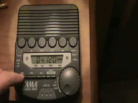 Drum Metronome - Tama RW105 Rhythm Watch Metronome